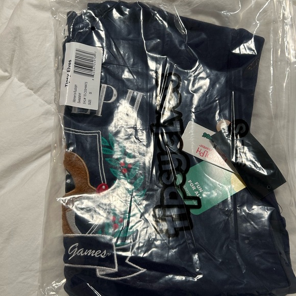 Tipsy Elves Navy Blue Rudolph Sweater size small new - Picture 4 of 4